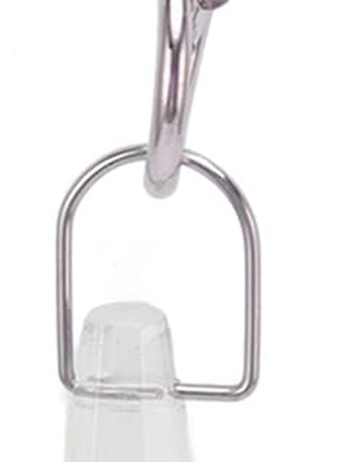 مثبت دوار الرياح الأزرق جرس الرياح قلادة لتزيين المنزل المكتب الحديقة - Image 5